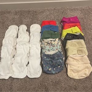 11 Grovia No-Prep Soaker Pads and 14 Covers